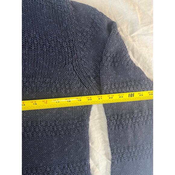 Mossimo Dutti men’s sweater blue linen blend Italian - Picture 8 of 9